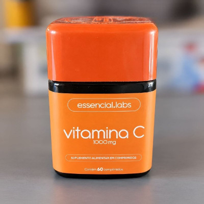 Vitamina C 1000mg Fórmula Concentrada 100% Pura 60 Doses