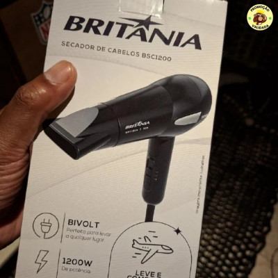 Secador de Cabelos Britânia BSC1200 Íon Tourmaline