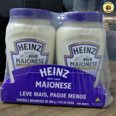 Heinz Pack Maionese Tradicional, 400G