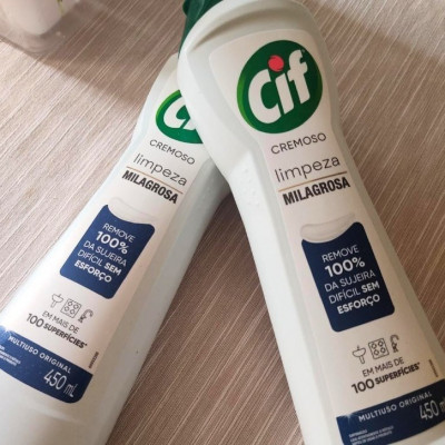 Cif Cremoso Limpeza Milagrosa 450ml
