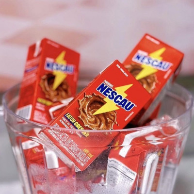 🥛 Nescau Bebida Láctea 180ml caixa com 27 unidades