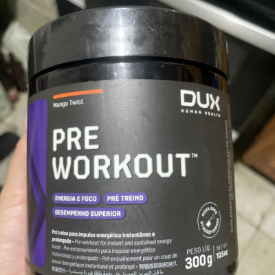 Pré Treino Dux Nutrition 300g Maçã Verde