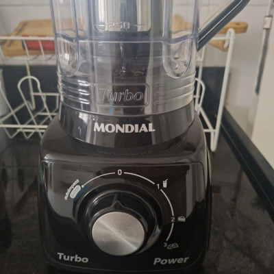 Liquidificador Mondial Turbo Power 550W Preto