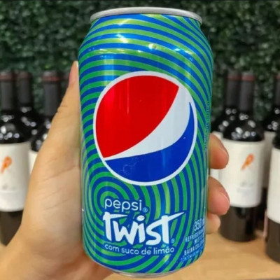 Refrigerante Pepsi Twist 350ml Lata 12 Unidades