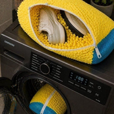 Kit com 2 Sacos Para Lavar Sapatos na Máquina