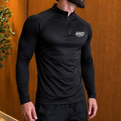 Camisa Manga Longa UV50+ Dry Fit com Zíper