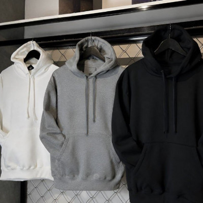 🧥 Kit com 3 Moletom Liso Algodão