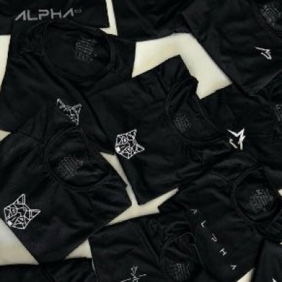Kit 5 Camisetas Dry All Black