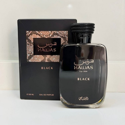 Perfume Árabe Rasasi Hawas Black EDP 100ml