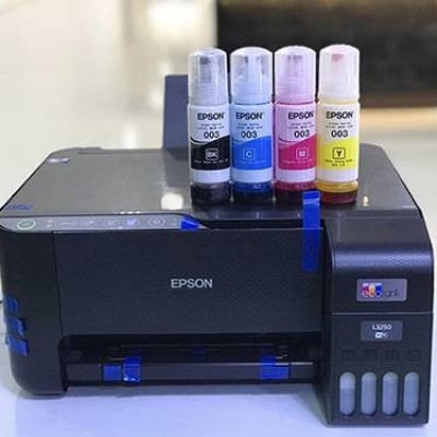 Impressora Epson Ecotank L1250 Wi-Fi USB Preto