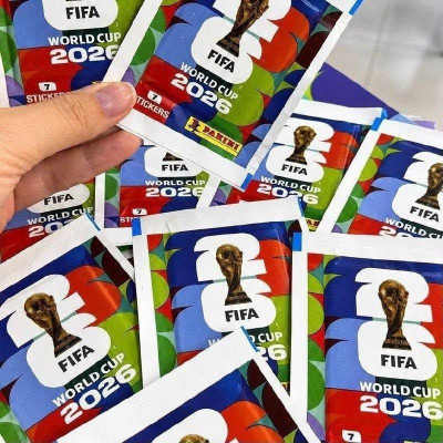 Kit com 10 Envelopes (70 Figurinhas) Copa do Mundo 2026 Panini