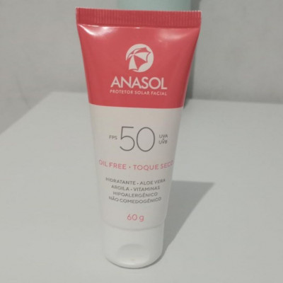 Anasol Protetor Solar Facial FPS 50 60g