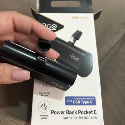 Carregador Portátil Pocket I2GO 5000mAh Modelo USB-C