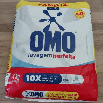Omo Sabão em Pó Lavagem Perfeita 4kg
