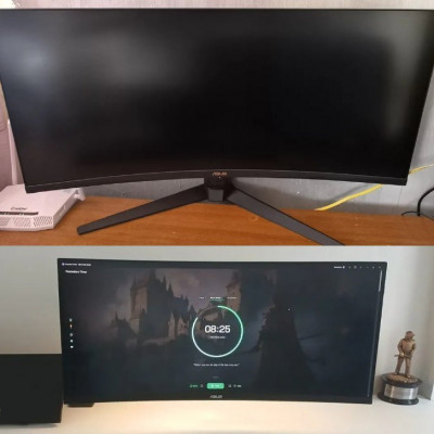 Monitor de jogador Asus Tuf 250 Hz Curvo