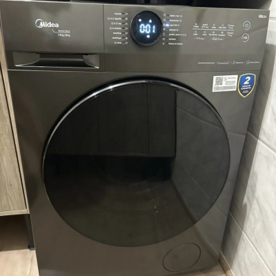 Lava e Seca Midea 13 kg Healthguard Titanium