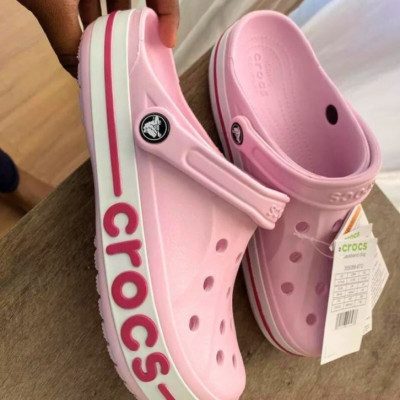 Sandália Crocs Bayaband Clog Ballerina Pink candy