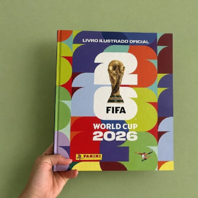 ⚽ Álbum De Figurinhas Copa Do Mundo Fifa 2026 Capa Dura