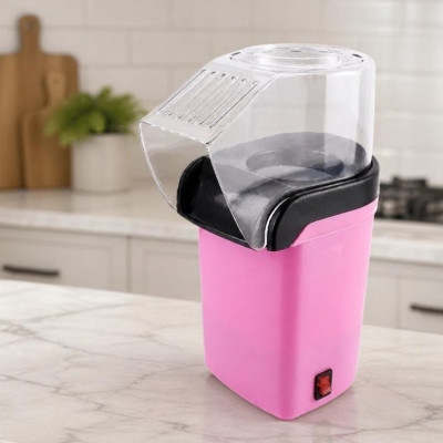Pipoqueira Elétrica Sem Óleo 1200W 220V Cor Rosa