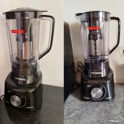 🍹 Mondial Liquidificador Turbo 900W, 110V, 2,7L