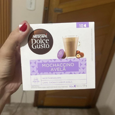 Dolce Gusto Mochaccino Em Cápsula Avelã 10 Unidades