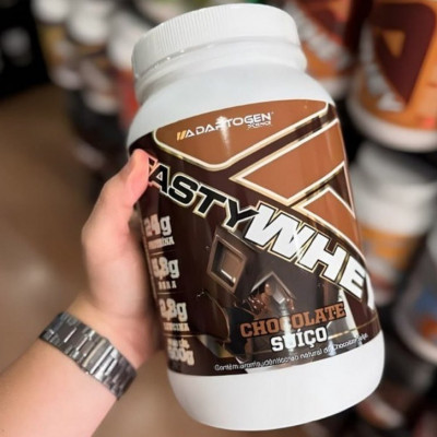 Tasty Whey Adaptogen Science Chocolate Suiço, 900g