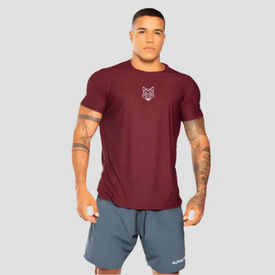 Kit 3 Camisetas Dry Alpha Lobo Geométrico