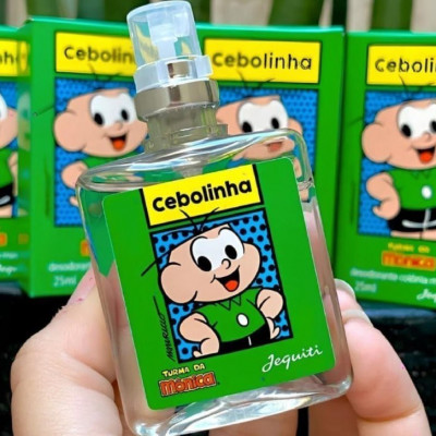 Kit 3x Perfumes Colônia Cebolinha Turma Da Mônica Jequiti 25ml cada