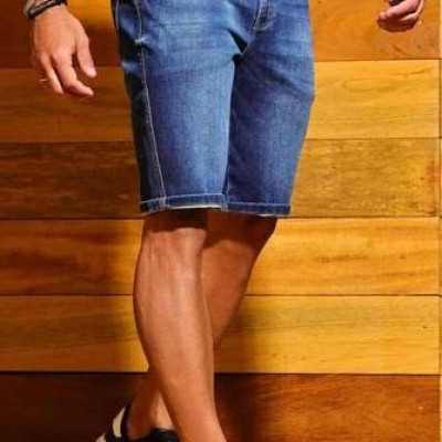 Kit 3 Bermudas Jeans Masculina