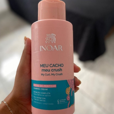 Meu Cacho Meu Crush 500ml Creme de Pentear Inoar