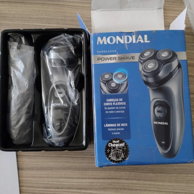 Barbeador Elétrico Power Shave Mondial 5w