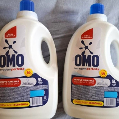 Omo Sabão Líquido 2 Unidades Lavagem Perfeita 5L