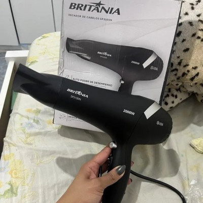 Secador de Cabelos Britânia Tourmaline Íons 2100W BSC2150 Bivolt