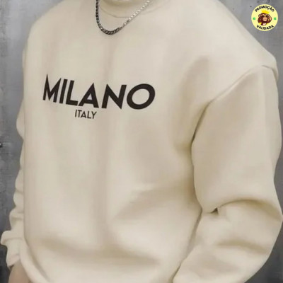 Moletom Milano Gola Redonda