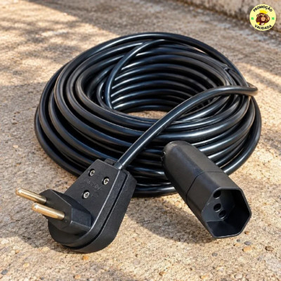 Extensao Eletrica 50m 10A Cabo PP 2x1 Reforcada