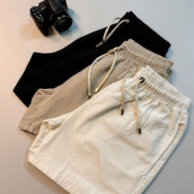 Kit 3 Shorts Linho