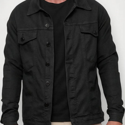 Jaqueta Jeans Masculina Slim Premium