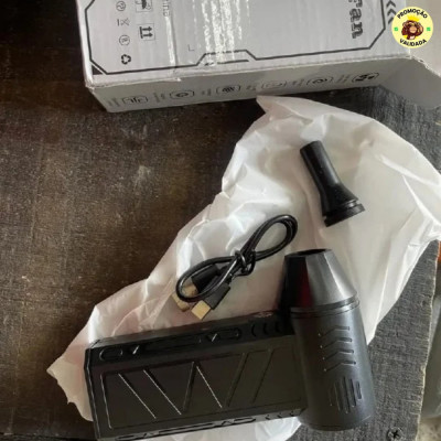 Mini Ventilador Soprador Ar Turbo