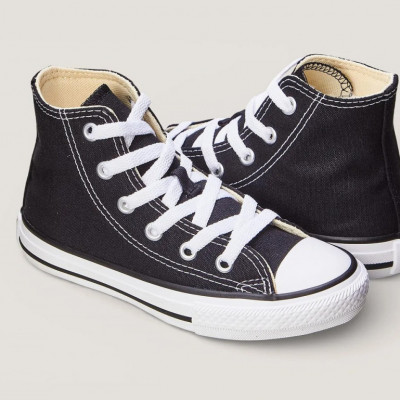 Chuck Taylor All Star Infantil Tecido Preto 27 BR
