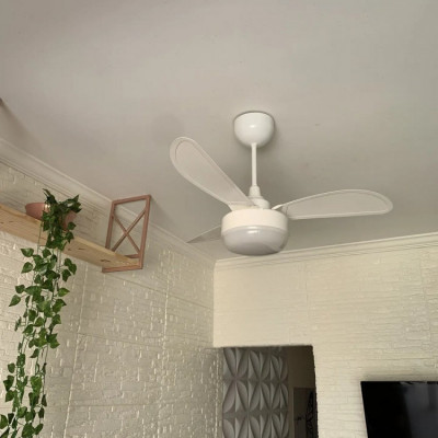 Ventilador de teto com controle 6 velocidades