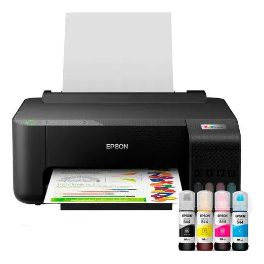 Impressora Epson Ecotank L1250 — Tanque de Tinta Colorida (Cor Preto)