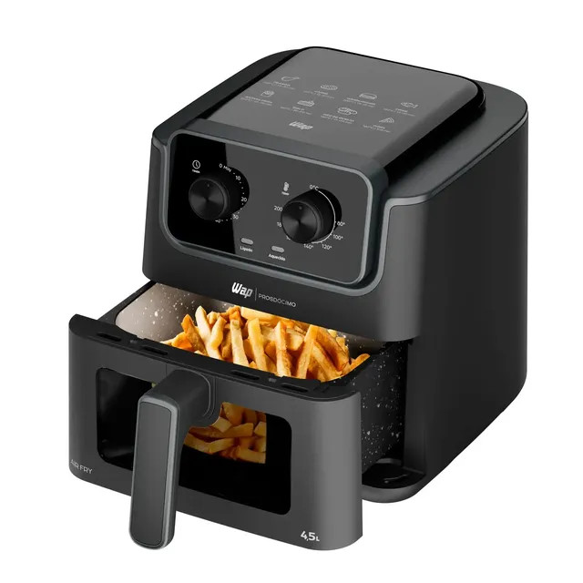 Wap AF01 Airfryer 4,5L com Visor e Luz Interna (127V)