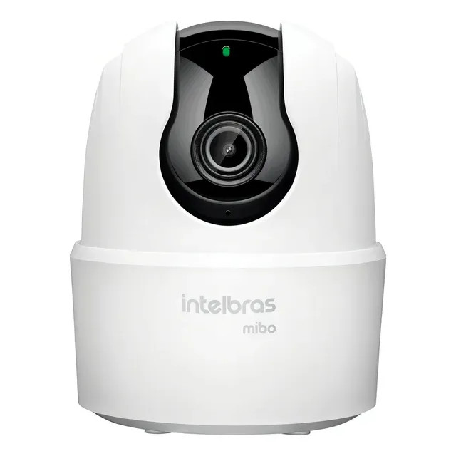 Câmera Inteligente Intelbras Ime 360 3MP com Visão 360 e Wi‑fi (Branco)