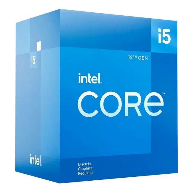 Processador Intel Core i5-12400F — 2.50GHz, 18MB, DDR4/5, FCLGA1700