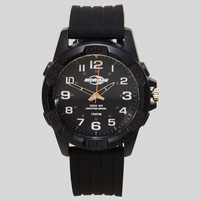 Relógio Mormaii MOPC21JAS/8L Masculino — Preto e referência de modelo