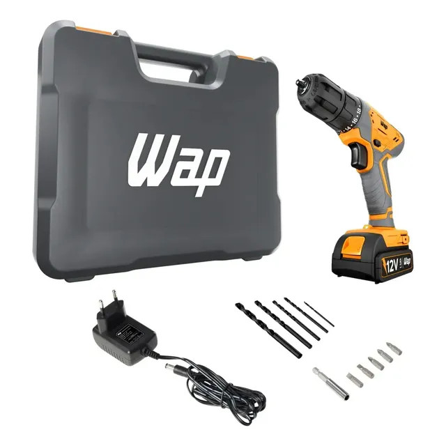 Parafusadeira e Furadeira WF12K3.2 Bateria 12V WAP — review do modelo WF12K3.2