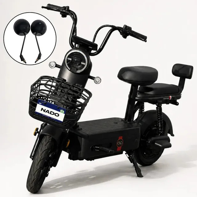 Bicicleta elétrica scooter NADO C2 1000W — 48V 24Ah e autonomia até 60 km