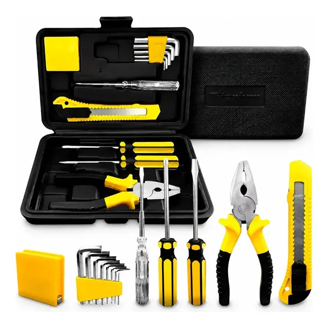 Kit Jogo De Ferramentas Aço Carbono Titanium 11 Peças — review