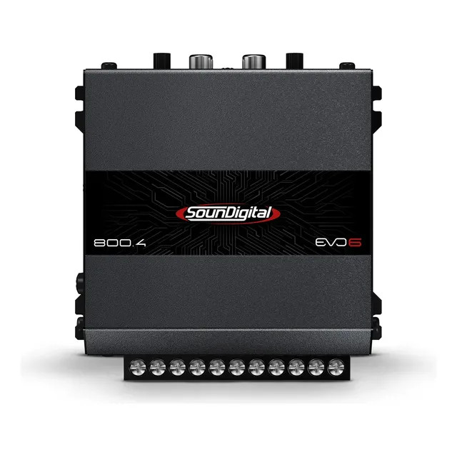 Módulo Amplificador Soundigital 800.4 Evo6 — 800 W RMS, 4 Canais Classe D