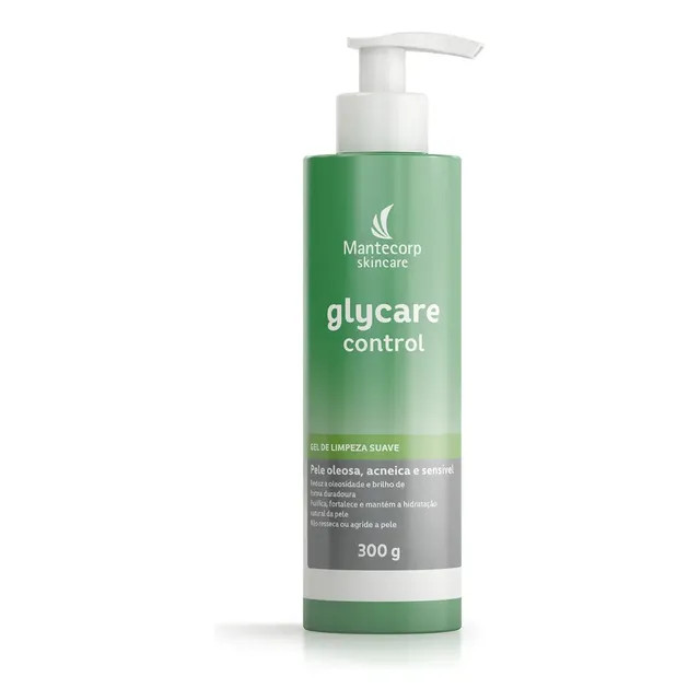 Gel De Limpeza Facial Glycare Control 300g Mantecorp — review
